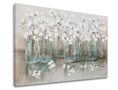 Η εικόνα στον καμβά FLOWERS 1 μέρος XOBCHFL085