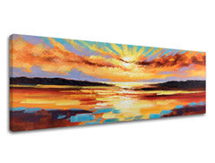 Η εικόνα σε καμβά WEST SLNKA 1 μέρος XOBCHSS008