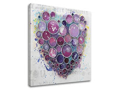 Η εικόνα στον καμβά HEART 1 μέρος XOBCHZH4250E1