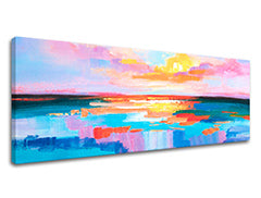 Η εικόνα σε καμβά WEST SLNKA 1 μέρος XOBCHZH5625E1