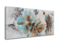 Η εικόνα στον καμβά FLOWERS 1 μέρος XOBCHZH5984E1