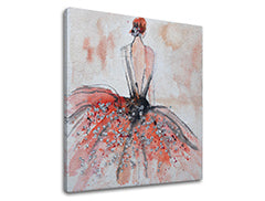 Η εικόνα στον καμβά Γυναίκα 1 μέρος XOBCHZH6233E1