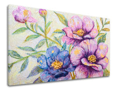 Η εικόνα στον καμβά FLOWERS 1 μέρος XOBCHZH6287E1