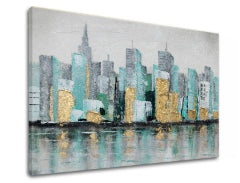 Η εικόνα στον καμβά CITY 1 μέρος XOBCHZH6545E1