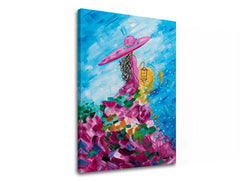 Η εικόνα στον καμβά Γυναίκα 1 μέρος XOBDO157D1