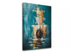 Η εικόνα στον καμβά BOAT 1 μέρος XOBFB550E1