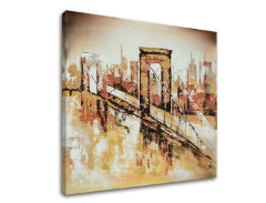 Η εικόνα στον καμβά CITY 1 μέρος XOBFB552E1