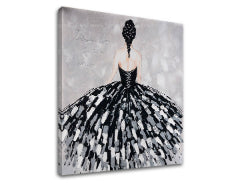 Η εικόνα στον καμβά Γυναίκα 1 μέρος XOBFB558E1