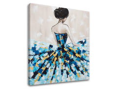 Η εικόνα στον καμβά Γυναίκα 1 μέρος XOBFB565E1