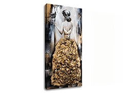 Η εικόνα στον καμβά Γυναίκα 1 μέρος XOBFB574E1