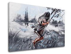 Η εικόνα στον καμβά GIRL 1 μέρος XOBFB575E1