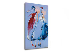 Η εικόνα σε καμβά ΓΥΝΑΙΚΑ 1 κομμάτι XOBFB580E1