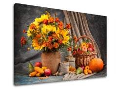 Ζωγραφική τοίχου COLORFUL FLOWERS_166-11