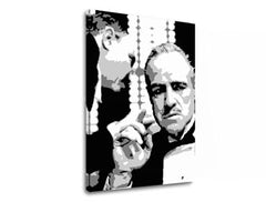 Εκτυπωμένη POP Art ζωγραφική GODFATHER 1 μέρος gfoh