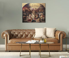 Η εικόνα στον καμβά Wilhelm von Kaulbach - Καταστροφή της Ιερουσαλήμ από τον Τίτο