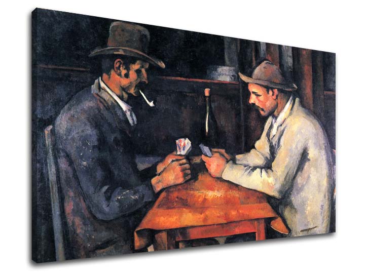 Ο πίνακας ζωγραφικής Paul Cézanne - Παίκτες χαρτιών - εικόνα 3