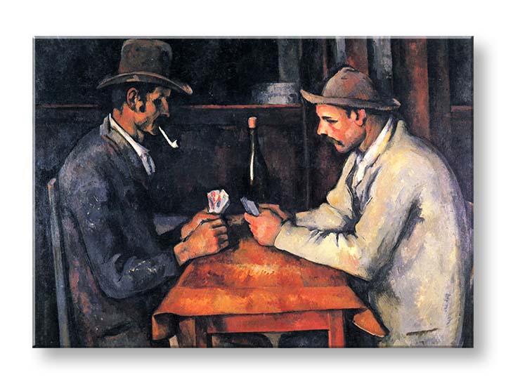 Ο πίνακας ζωγραφικής Paul Cézanne - Παίκτες χαρτιών - εικόνα 4