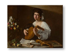 Η εικόνα στον καμβά Michelangelo Caravaggio - Lutnista - εικόνα 4
