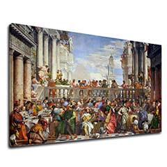 Ζωγραφική σε καμβά Paolo Veronese - Γάμος στην Κανά της Γαλιλαίας