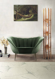 Η εικόνα στον καμβά Winslow Homer - Girl in a hammock