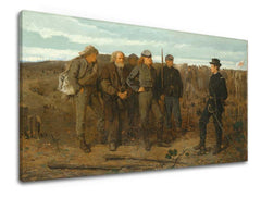 Η εικόνα στον καμβά Winslow Homer - Αιχμάλωτοι από το μέτωπο - εικόνα 3