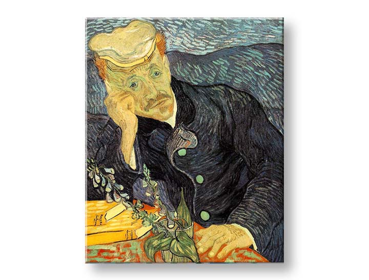 Vincent van Gogh - Πορτρέτο του Dr. Gachet - εικόνα 4