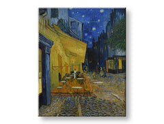 Η εικόνα στον καμβά Vincent van Gogh - Café Terrace at Night - εικόνα 4