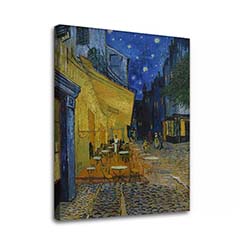 Η εικόνα στον καμβά Vincent van Gogh - Café Terrace at Night