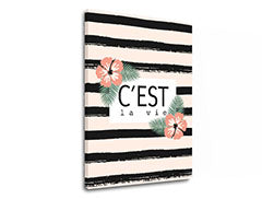 Wall art με κείμενο C est la vie