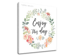 Wall art με κείμενο Enjoy this day