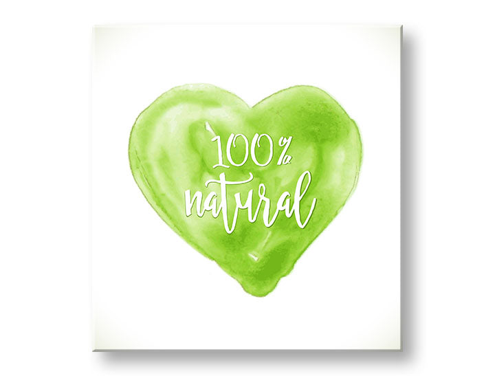 Τοιχογραφία με κείμενο Natural