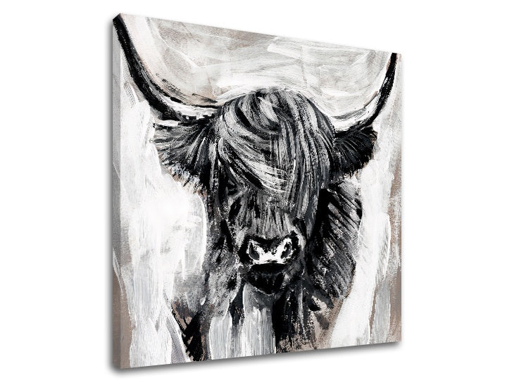 Η εικόνα στον καμβά BULL 001 - εικόνα 2