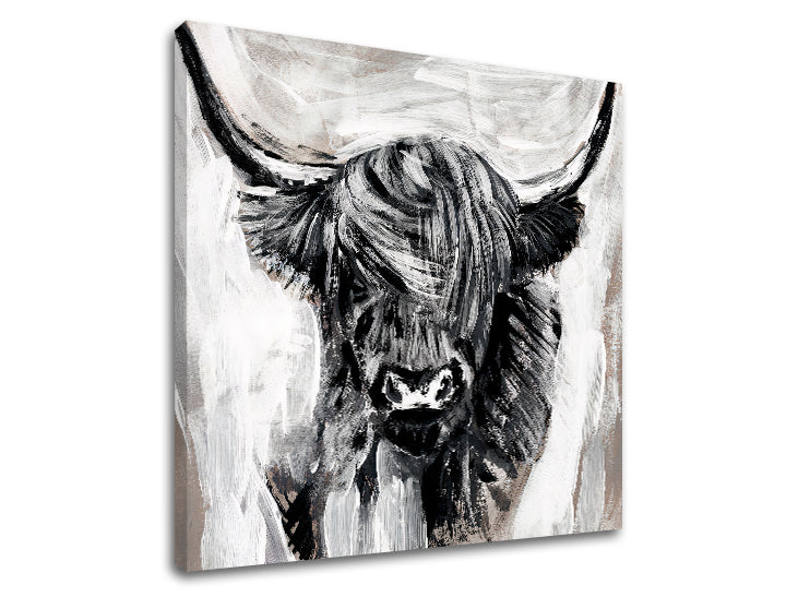 Η εικόνα στον καμβά BULL 001 - εικόνα 3