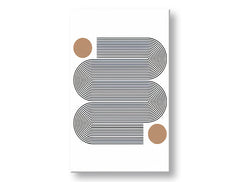 Η εικόνα στον καμβά ABSTRACT LINE 001