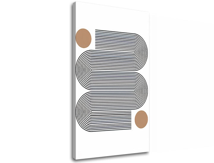 Η εικόνα στον καμβά ABSTRACT LINE 001 - εικόνα 2