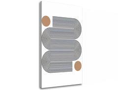 Η εικόνα στον καμβά ABSTRACT LINE 001 - εικόνα 3