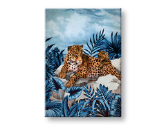 Η εικόνα στον καμβά GEPARD ON GLASS 001