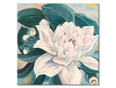 Η εικόνα στον καμβά KITTICA WITH GREEN LEAVES - εικόνα 4