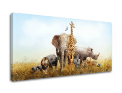 Ζωγραφική τοίχου ANIMALS_050-11