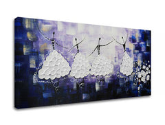 Πίνακες σε καμβα ΧΟΡΕΥΤΕΣ σε 1 κομματι XOBBI141E1