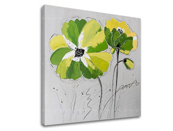 Η εικόνα στον καμβά FLOWERS 1 μέρος XOBFB066E1