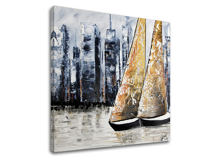 Η εικόνα στον καμβά ΠΟΛΗ 1 μέρος