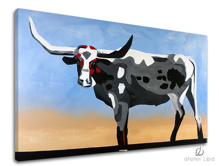 Αναπαραγωγή του συγγραφέα σε καμβά ZVIERA XOB095D1