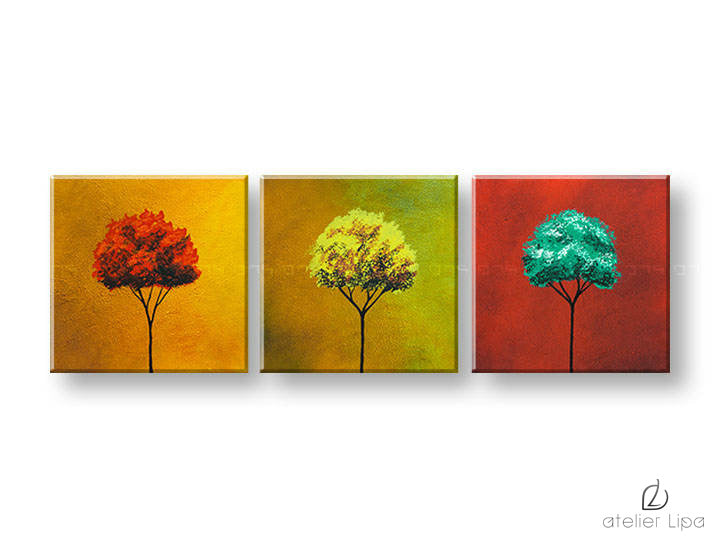 Αναπαραγωγή του συγγραφέα σε καμβά STROMY XOBAM001E3