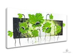 Αναπαραγωγή του συγγραφέα σε καμβά FLOWERS XOBAM024E1