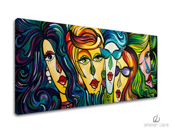 Αναπαραγωγή του συγγραφέα σε καμβά WOMEN XOBAM025E1