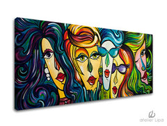 Αναπαραγωγή του συγγραφέα σε καμβά WOMEN XOBAM025E1