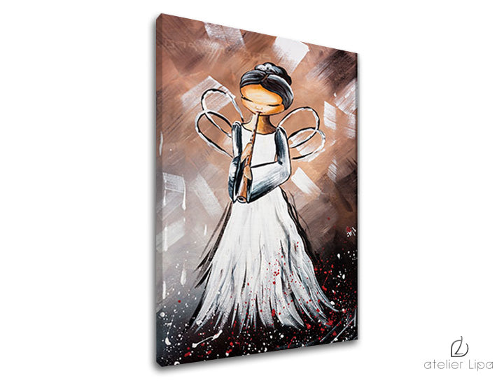 Αναπαραγωγή του συγγραφέα σε καμβά ANJEL XOBAM028E1