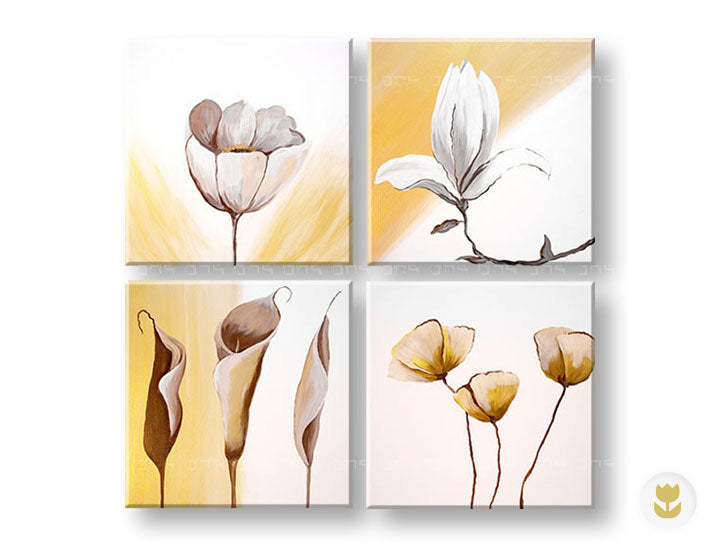 Αναπαραγωγή του συγγραφέα σε καμβά FLOWERS XOBDA011E4