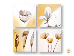 Αναπαραγωγή του συγγραφέα σε καμβά FLOWERS XOBDA011E4